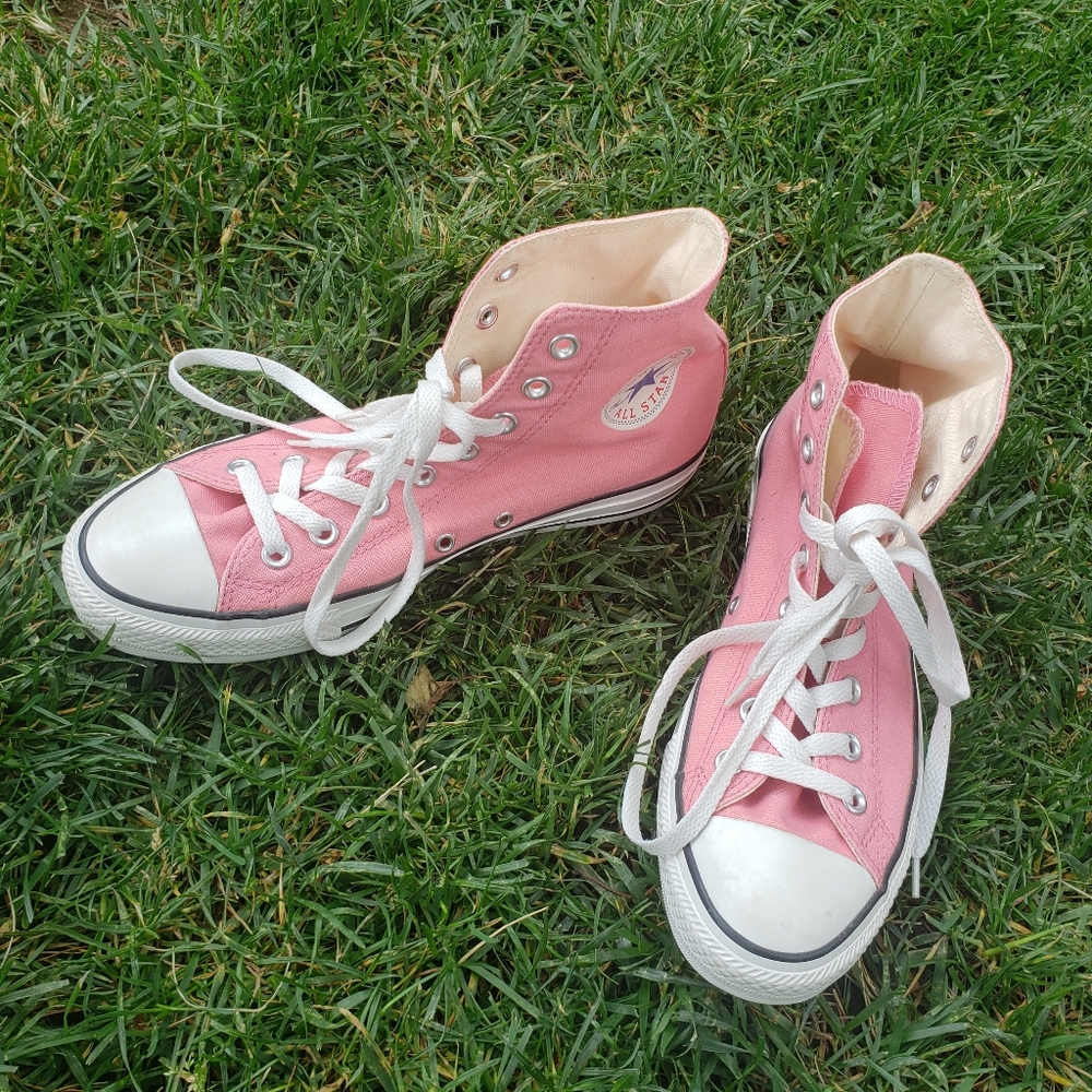 Pink High Tops Converse